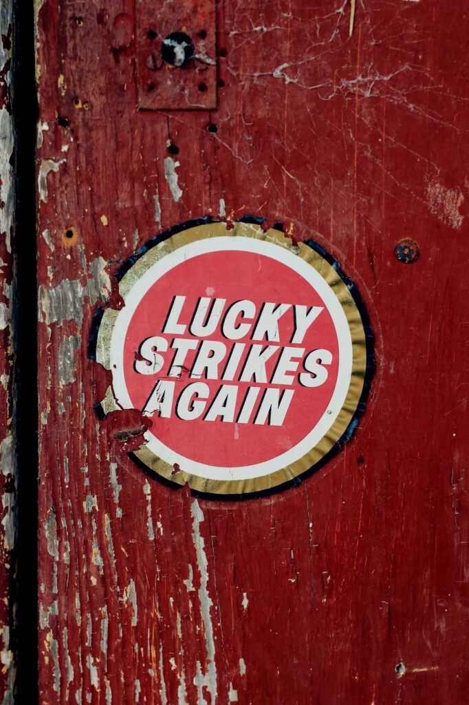 Unionville General Store old sticker on front door Unionville Louisiana.